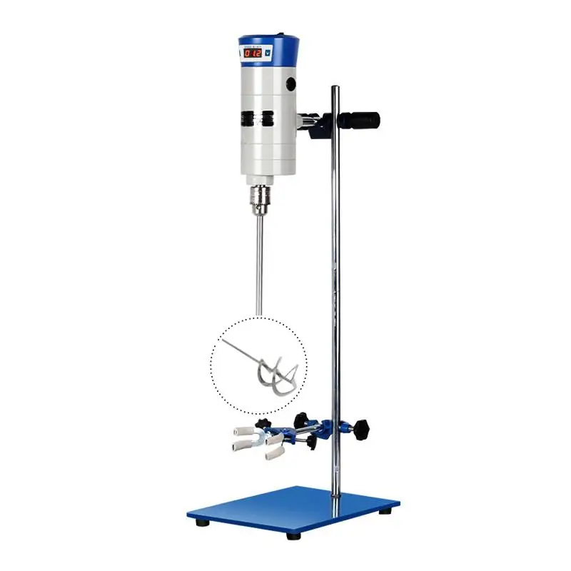 digital display electric stirrer with screw impeller 4