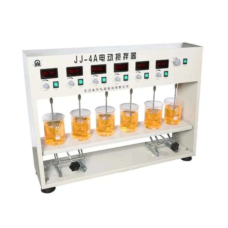 six connection digital display synchronous powerbasic stirrer 1